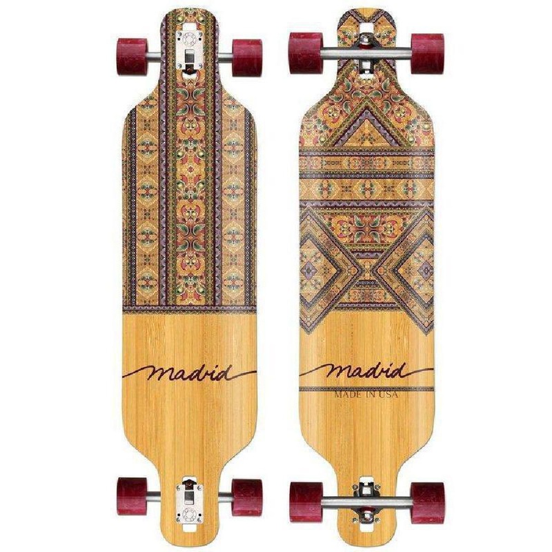 Madrid Dream 39″ Fabri Drop Through Longboard Maple Complete