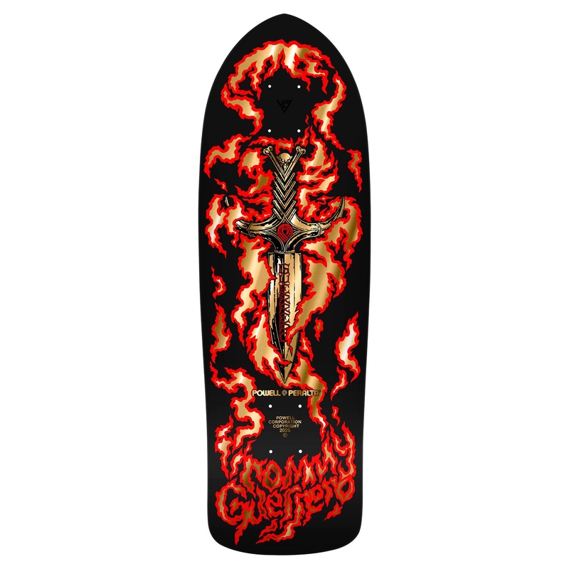 Powell Peralta Bones Brigade Series 16 Guerrero Black Deck 9.75