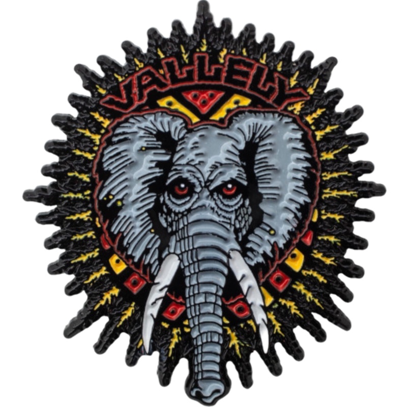 Powell Peralta Mike Vallely Elephant Lapel Pin OS