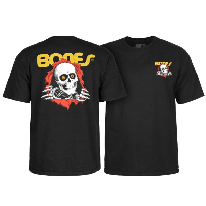 POWELL PERALTA RIPPER T SHIRT BLACK M