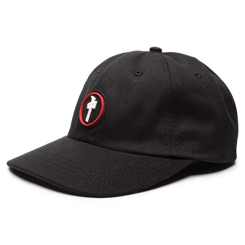 Red Dragon Unstructured Snap-Back Hat Black One Size Fits All