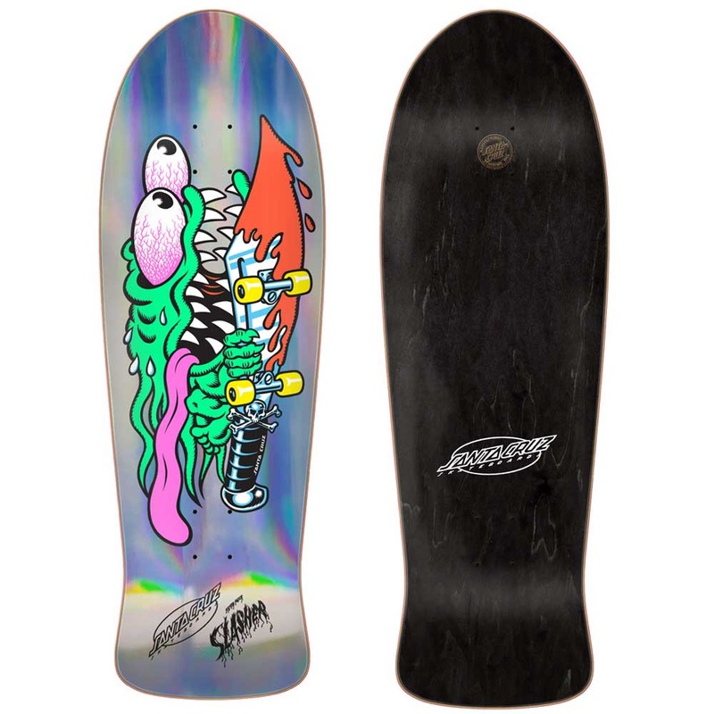 Santa Cruz Meek Slasher Reissue Skateboard Deck 10.1″ Deck Only 10.1
