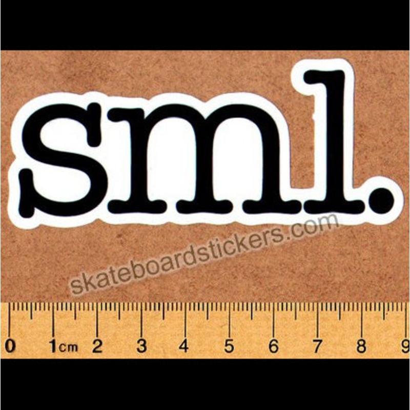 Small Wheels (SML.) Skateboard Sticker