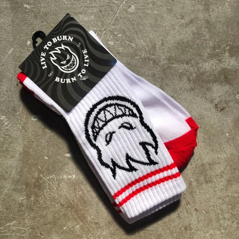 Spitfire – Bighead Sock – White / Red / Black