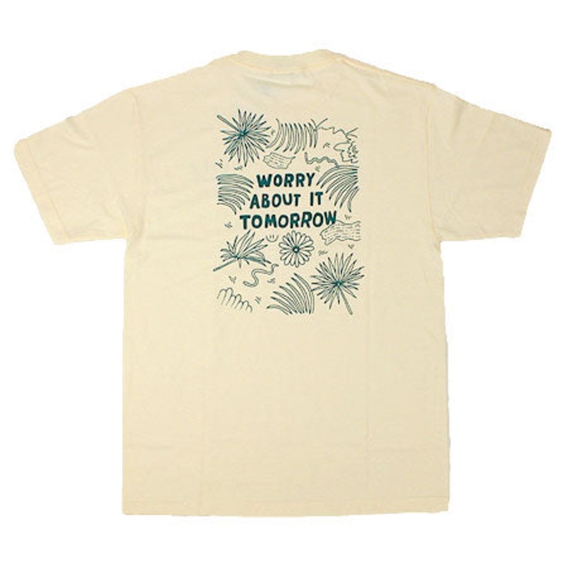 The Quiet Life Worry T Shirt Natural Medium