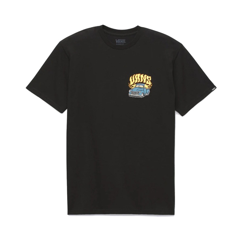 Vans Running On Empty Tee – ( Black ) Small