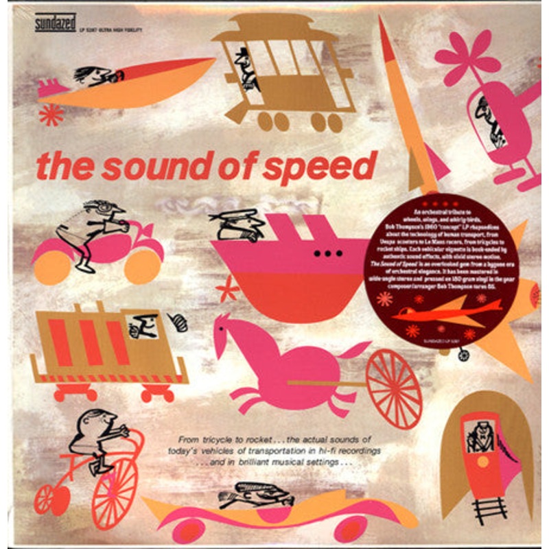 Bob Thompson  The Sound Of Speed 180G Vinyl LP Record