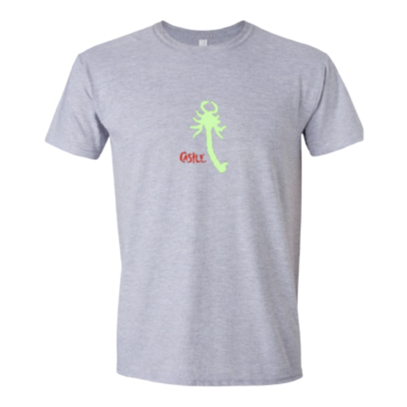 Castle Scorpion T Shirt Grey S