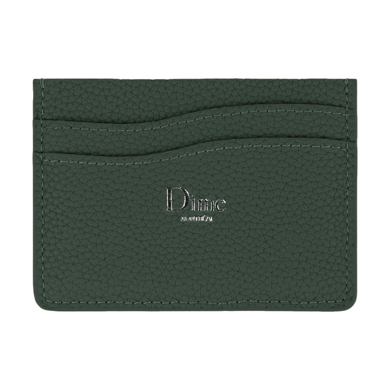 Dime Classic Leather Cardholder Dark Forest