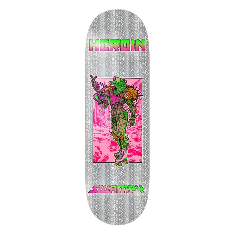 Heroin Swampy Hellscape 10.0″ Skateboard Deck 10.0″ WB 14.375″