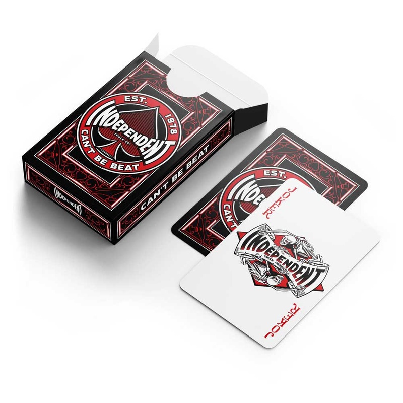 Independent Can’t Be Beat Playing Cards