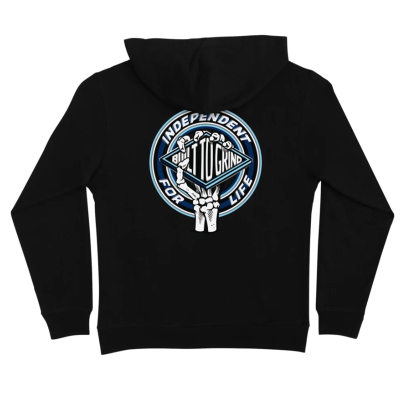 Independent “For Life Clutch” Zip Hoodie Large