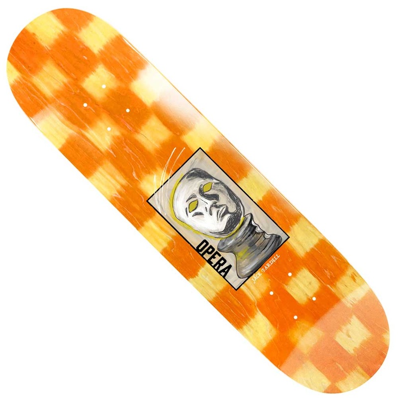 Jack Fardell Pedestal ex7 8.7×32.1 Opera Deck Yellow Orange