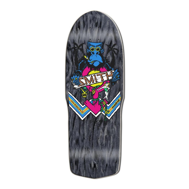 Madrid Mad Club Smith Ape 30″ Cruiser Longboard Deck Pink