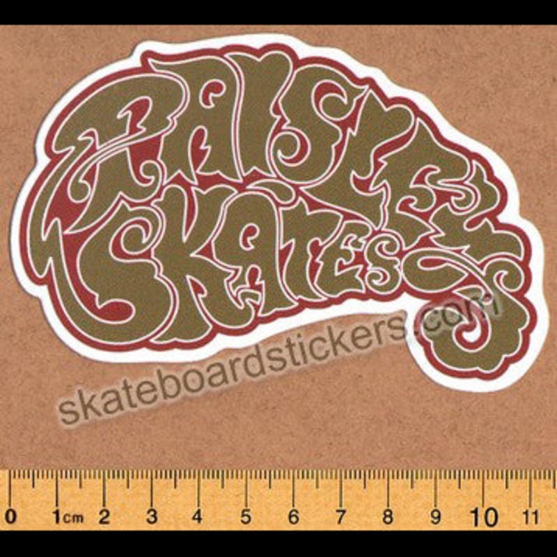 Paisley Skates Skateboard Sticker