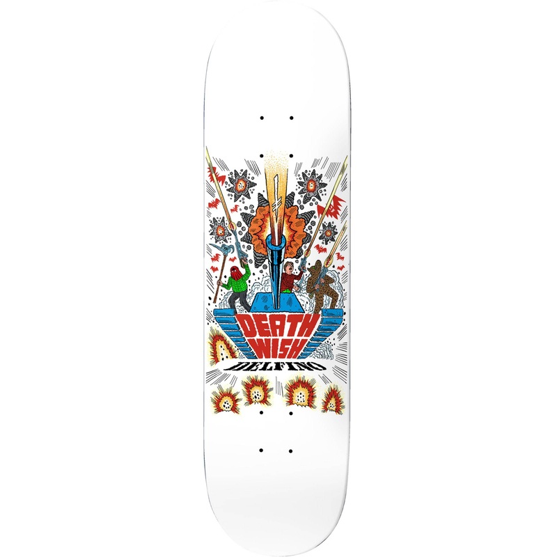 Pedro Delfino Deathwitch Trials Deck (8.38) 8.3″