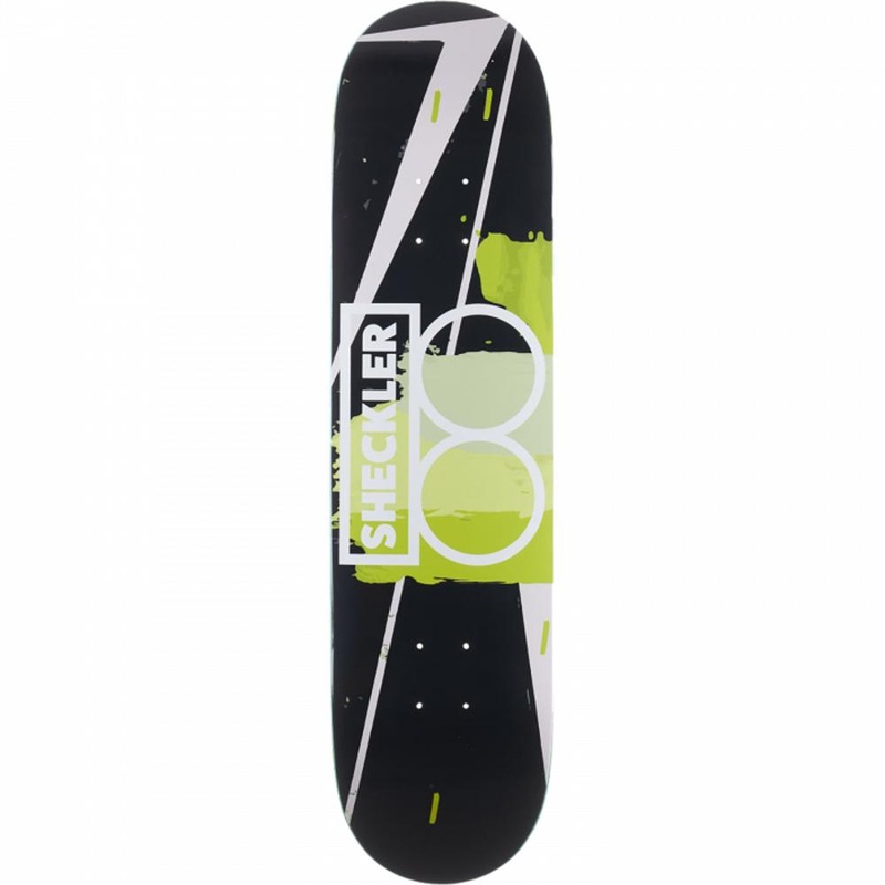 Plan B Sheckler Mixed Media 8.25″ Skateboard Deck Deck