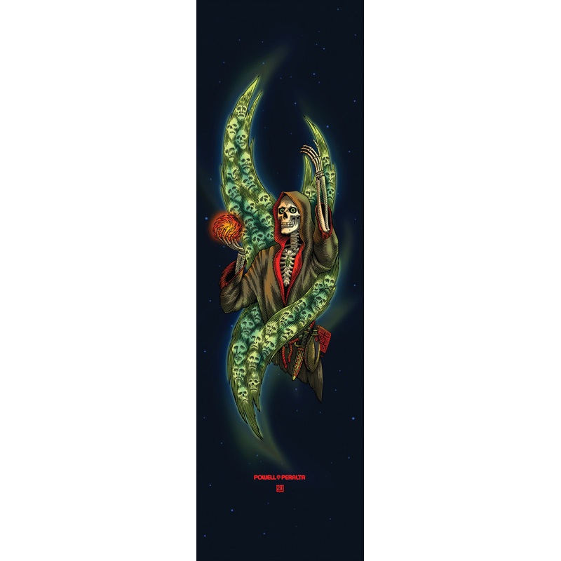 Powell Peralta Blair Necromancer Graphic Premium Skateboard Grip Tape 9 x 33