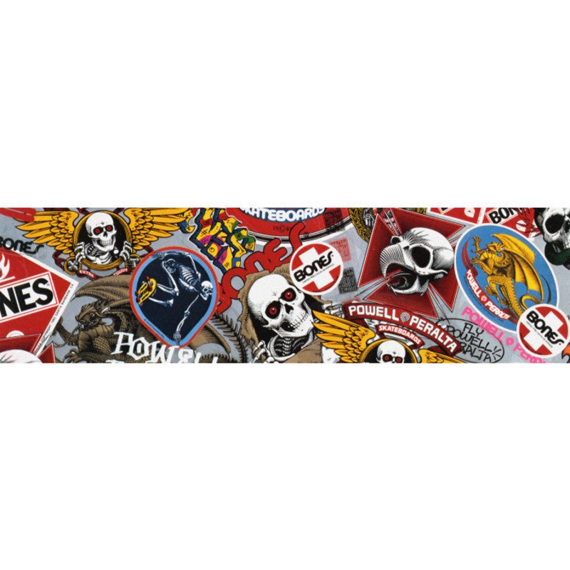 POWELL PERALTA COLLAGE 2 GRAPHIC PREMIUM SKATEBOARD GRIP TAPE 9 x 33