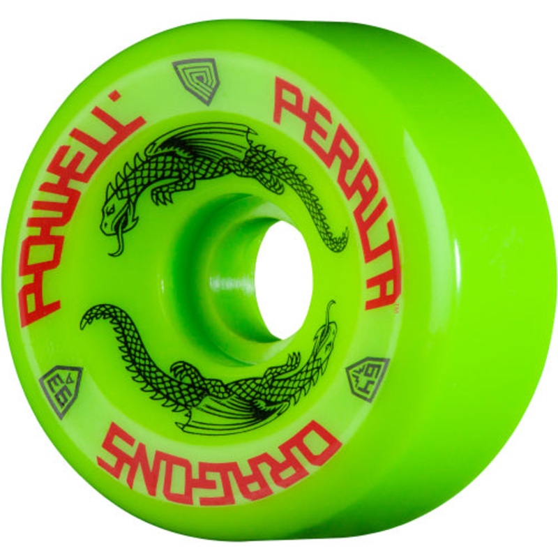 Powell Peralta Dragon Formula Wheels Green 64MM 93A 64mm