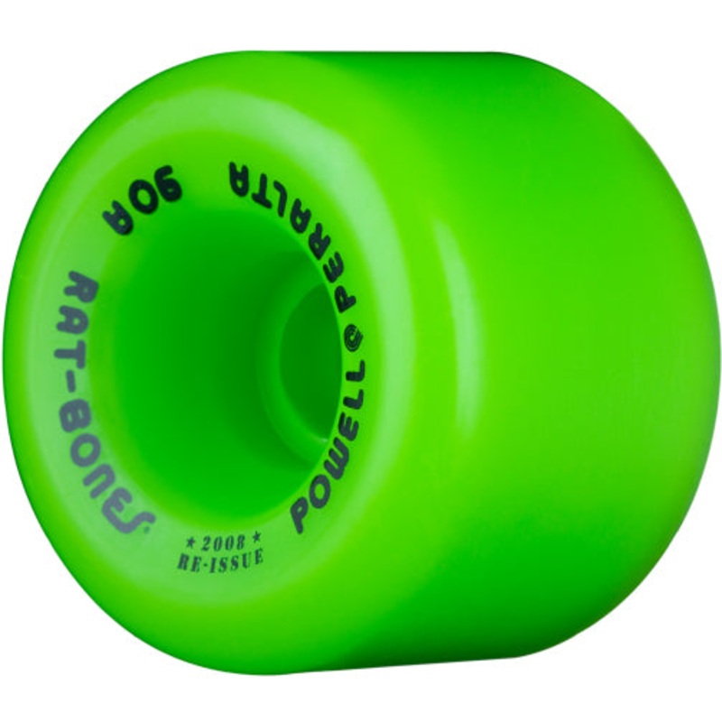 Powell Peralta Rat Bones Skateboard Wheels Lime Green 60MM 90A 60mm