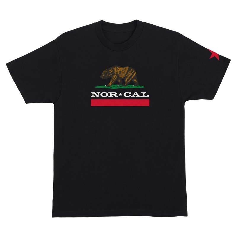 Republic Mens Nor Cal T-Shirt Black S