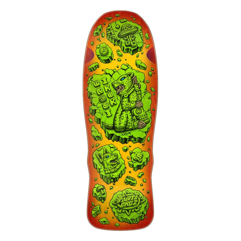 SANTA CRUZ ERICK WINKOWSKI JAGUAR SHAPED 10.35″ SKATEBOARD DECK