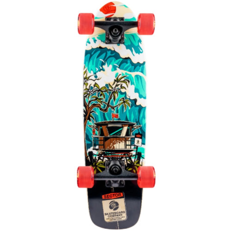 Sector 9 Bambino Shorebreak Bamboo Cruiser Complete 26.5″ 26.5″