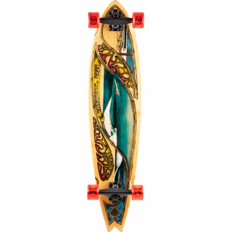 Sector 9  Bamboo Fiji 38″ Pintail Longboard Complete
