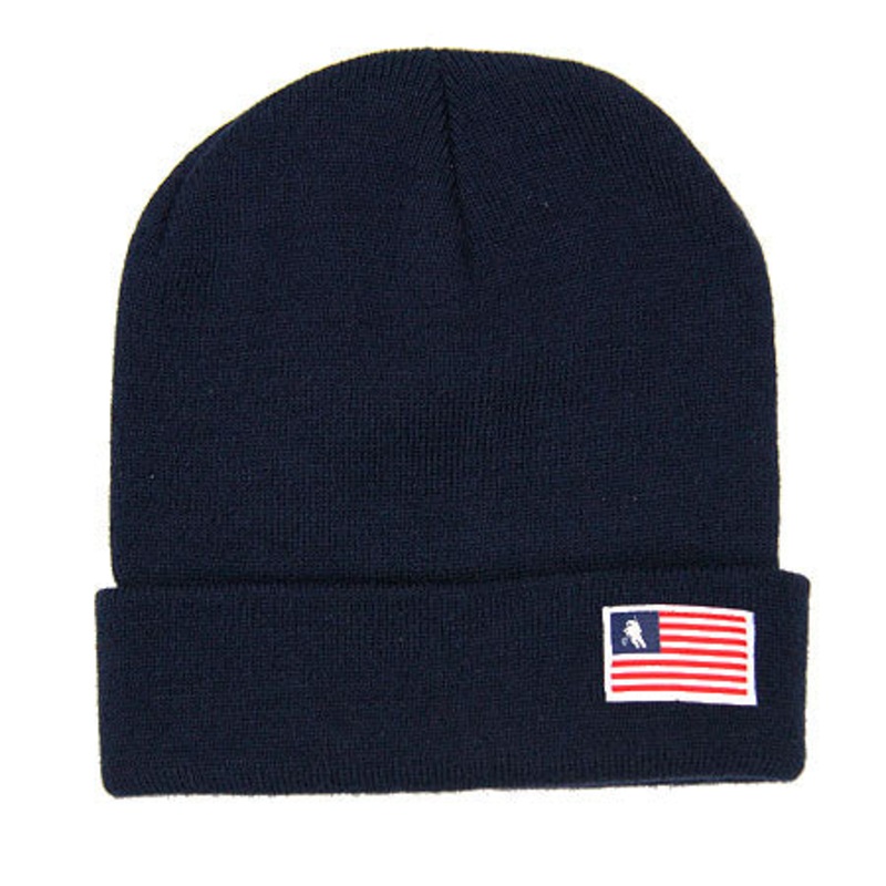 Theories Solway Flag Beanie Navy One size fits all