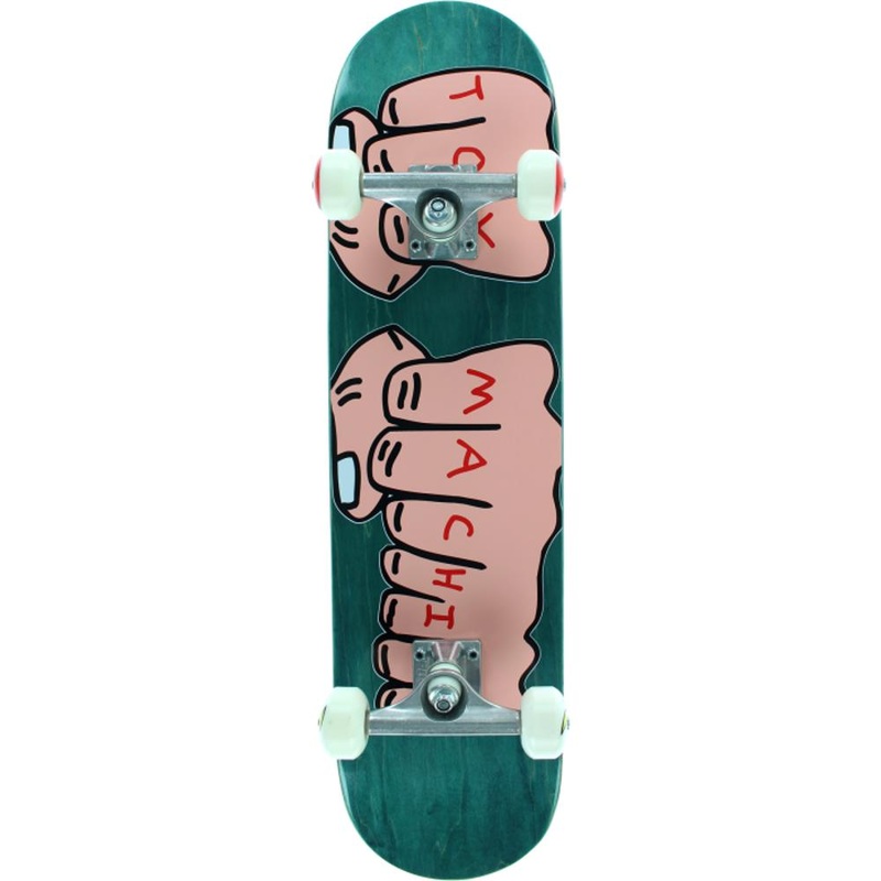 Toy Machine Fists Woodgrain Mini 7.38″ Skateboard