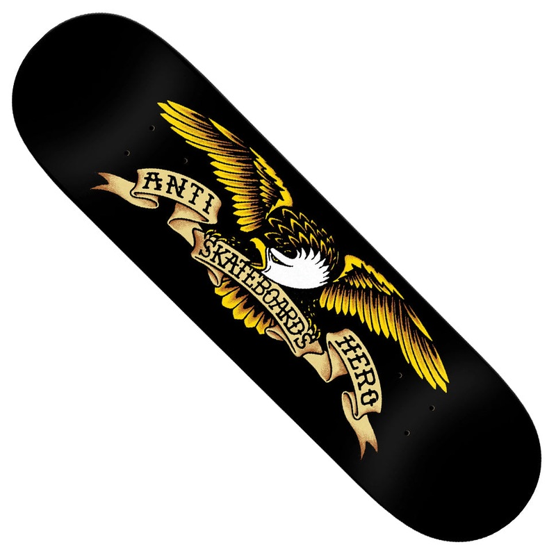 Anti-Hero DBX Eagle Deck Black 8.5 x 31.8 WB:14.25