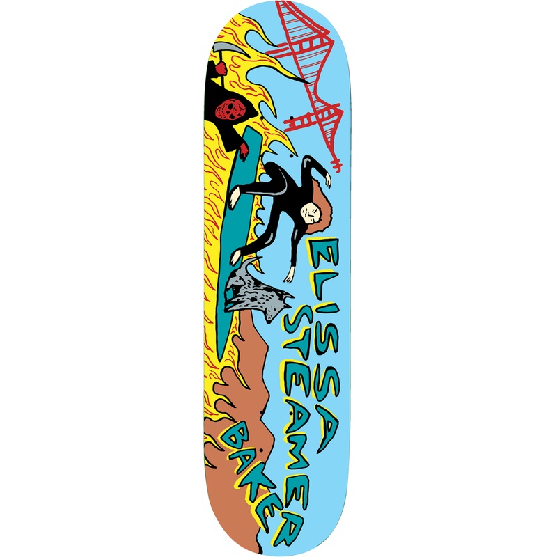 Baker Steamer Rippin Ranman 8.25″ Skateboard Deck