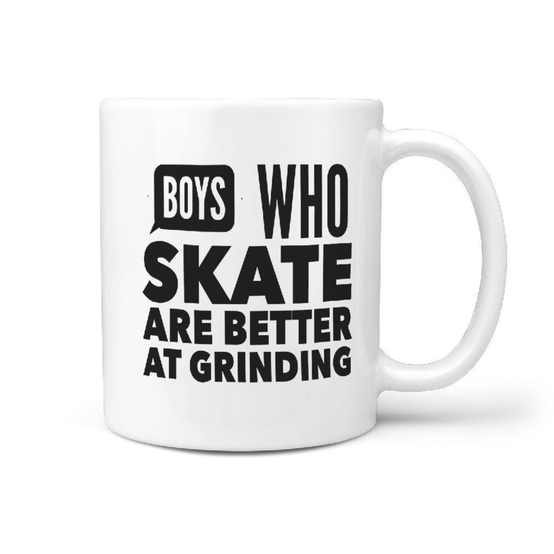 Boys who skate are better at grinding Mug