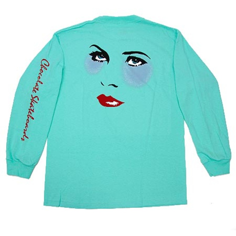 Chocolate Dreamers Long Sleeve T Shirt Light Blue Medium