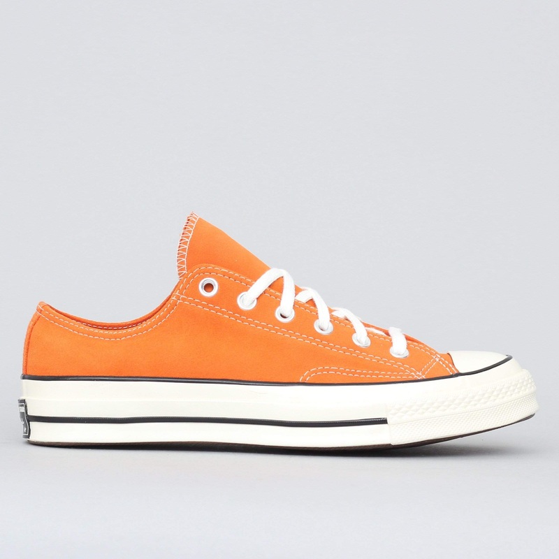 Converse Chuck 70 OX Shoes Campfire Orange / Black / Egret UK4