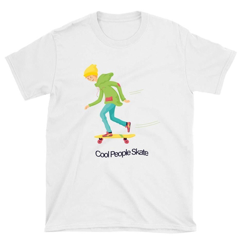 Cool People Skate T-Shirt S White