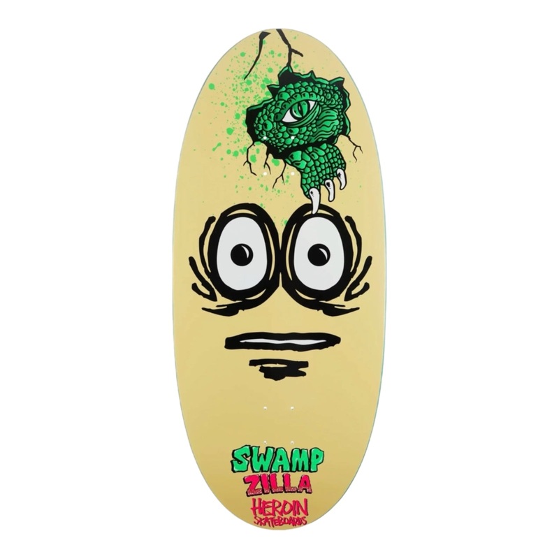 HEROIN SKATEBOARDS SWAMPZILLA DECK 13″ 13