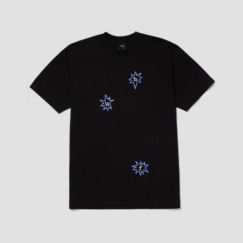 Huf Enlightenment Center T-Shirt Black Small