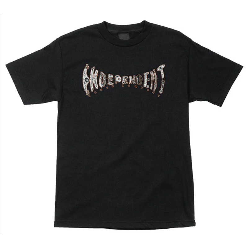 Independent “Genuine Parts” Black T-Shirt Small