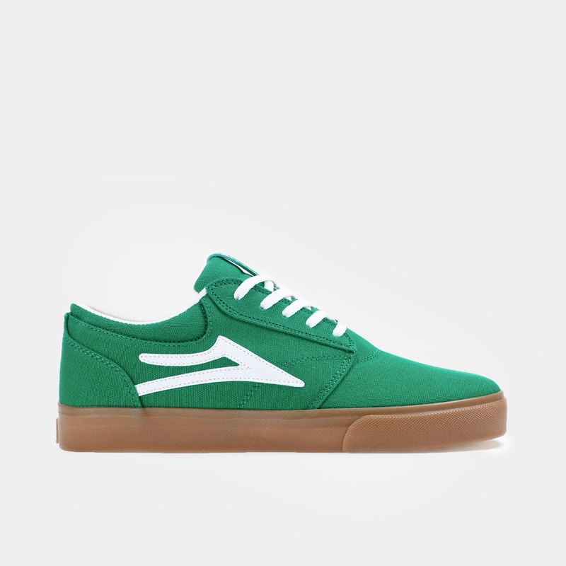 Lakai Griffin Canvas – Green/ Gum UK 7