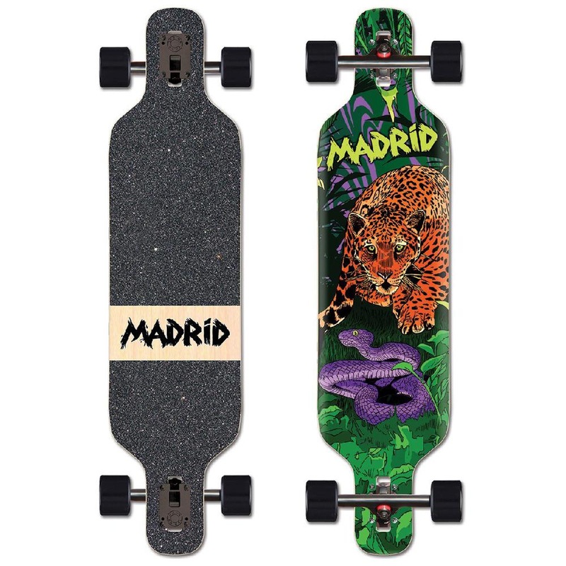 Madrid 40″ Trance Jaguar Drop Through Longboard Drop Through Deck Only