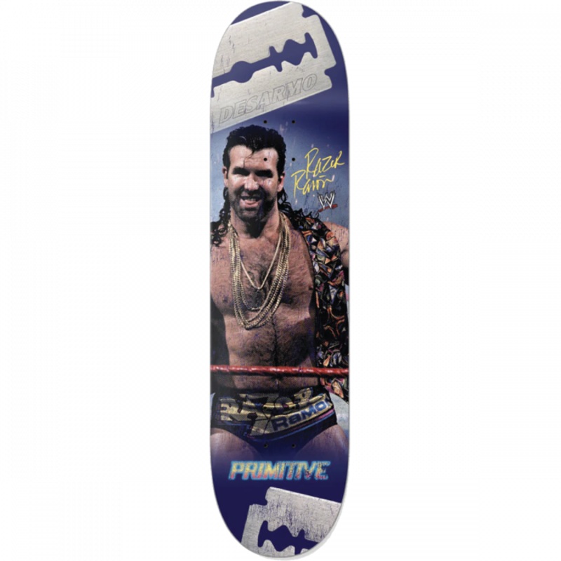 Primitive WWE Desarmo Razor 8.12″ Skateboard Deck