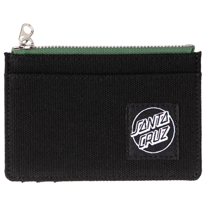 Santa Cruz Bulwark Zip Wallet Black One Size Fits All