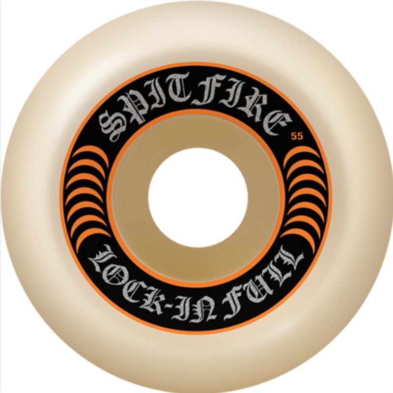 Spitfire 99a Formula Four Lock-ins Skateboard Wheels Natural 52mm Natural