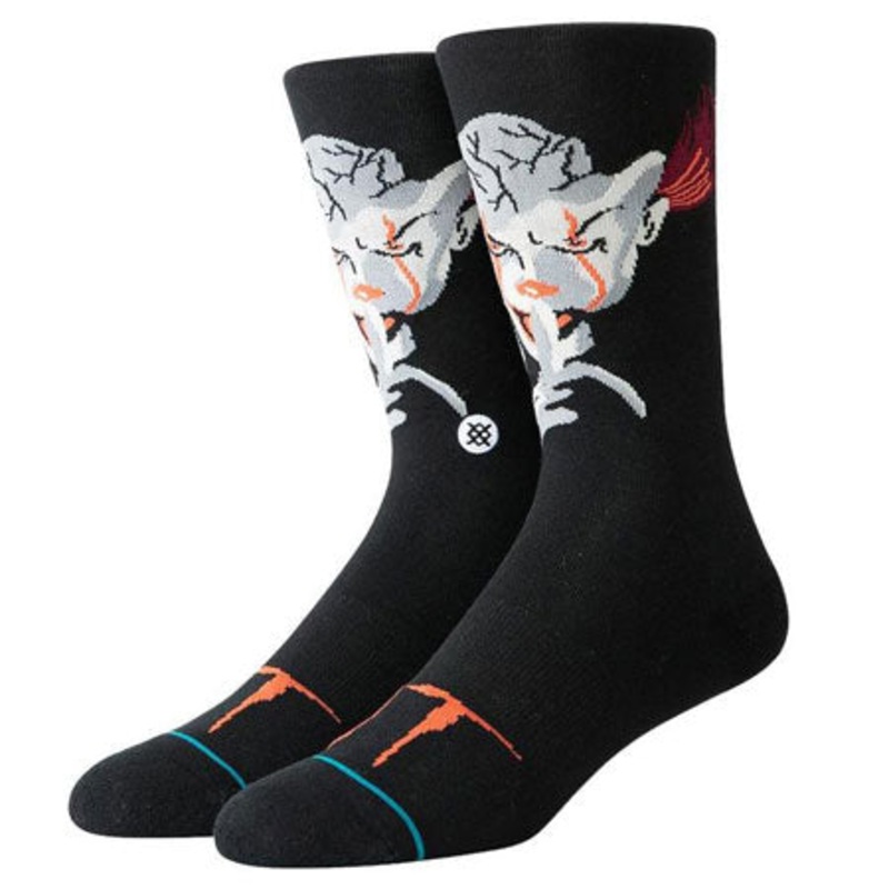 Stance Pennywise Socks Black Large