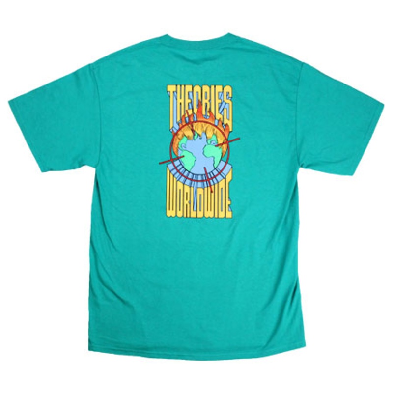 Theories Worldwide Heavy Duty T Shirt Jade Extra Large