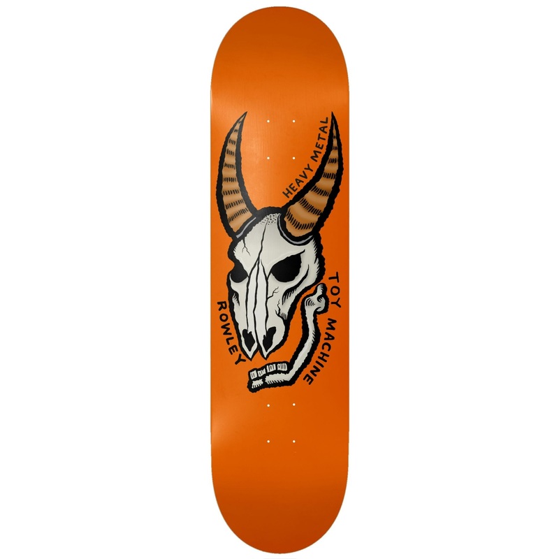 Toy Machine Rowley Heavy Metal 8.25″ Skateboard Deck