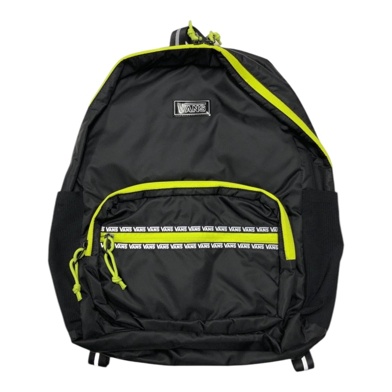 VANS BACKPACK BLACK/YELLOW REFLECTIVE OS
