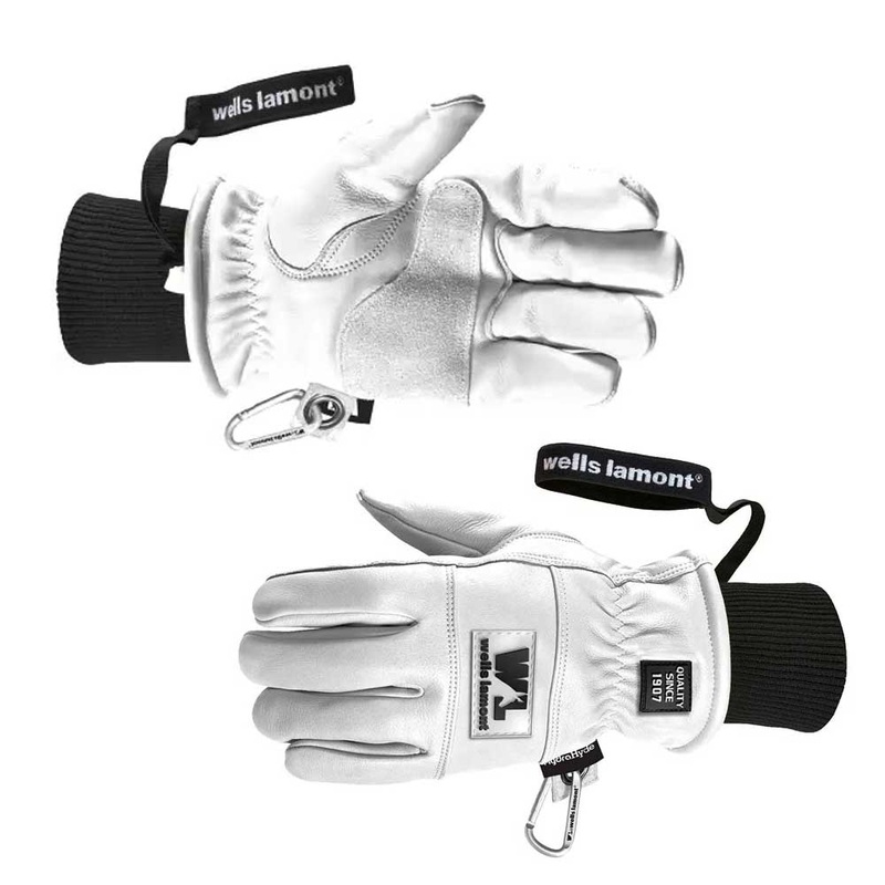 Wells Lamont Men’s Working Crew Gloves – Powder White Small White